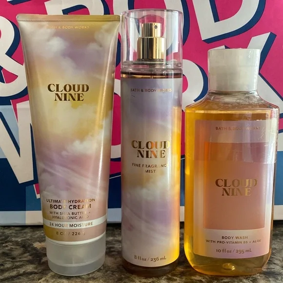 Bath & Body Works Cloud Nine set